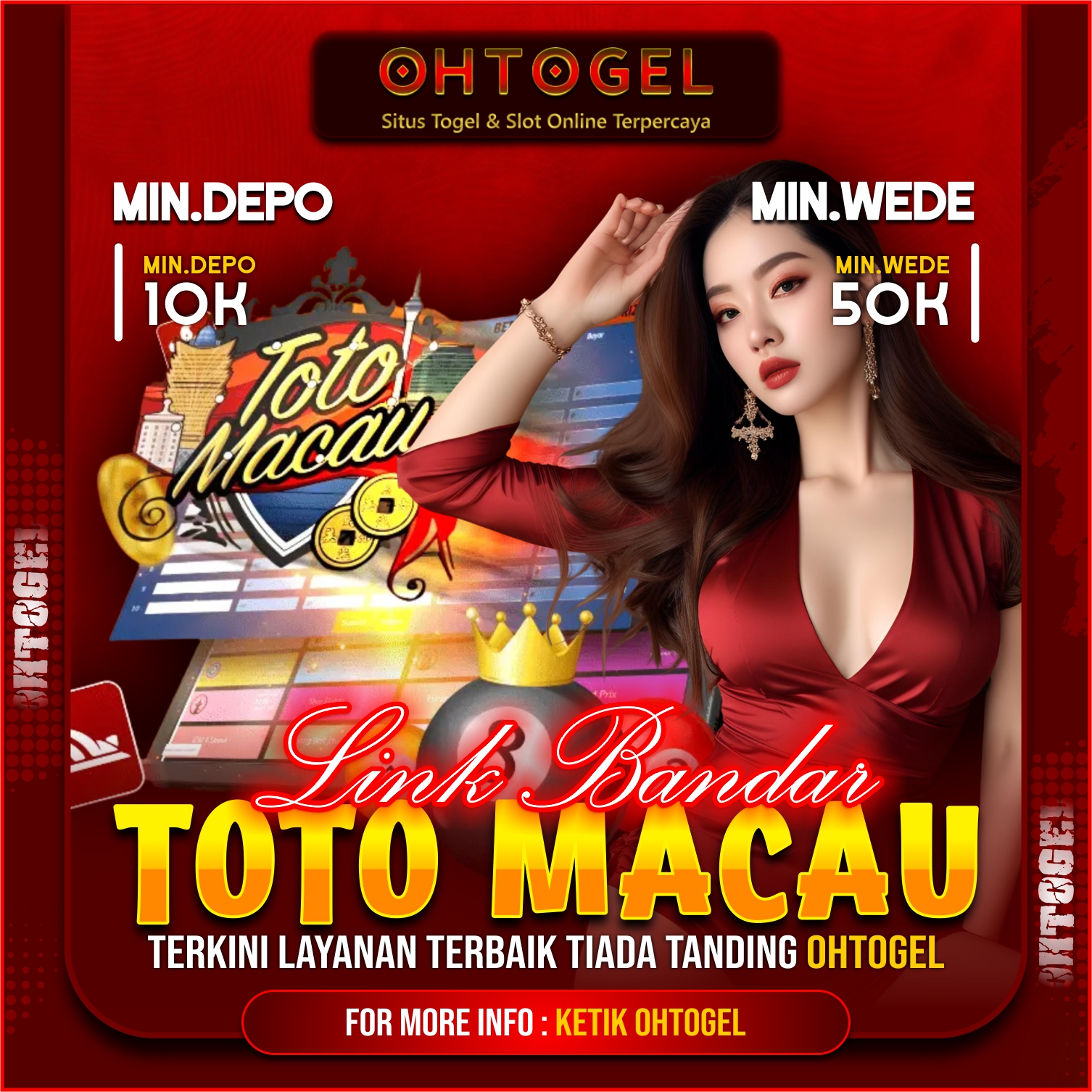 OHTOGEL: Pusat Bandar Toto Togel & Toto Slot Online Resmi Terpercaya
